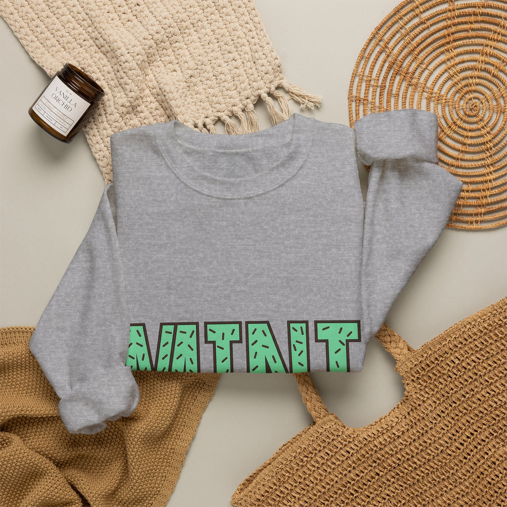 Sprinkle Motif Text Sweatshirt Desserts Confections Gift Women Cute Sweatshirt Sprinkle Text Sweatshirt Dessert Fan Sprinkles Sweatshirt Candy Graphic Hand