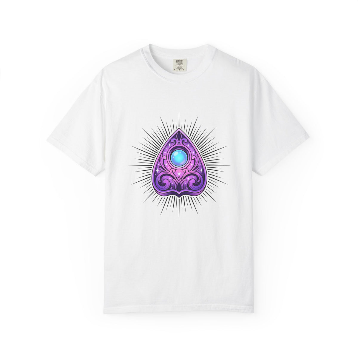 Magic Planchette T-Shirt Boho Chic Zodiac Gift Women Mystical T-Shirt Ouija Board T-Shirt Bohemian Fan Spiritual T-Shirt Astrology Graphic Trippy