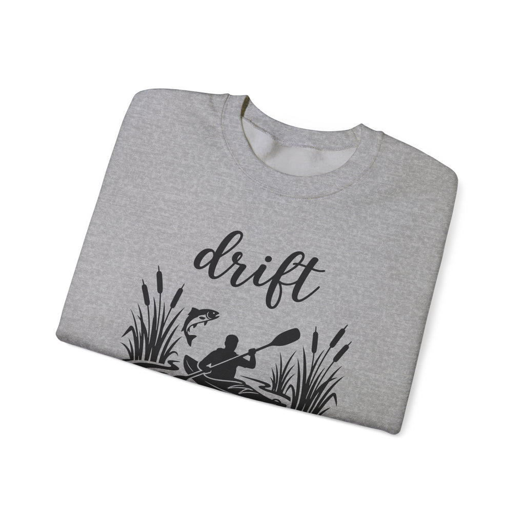 Kayak Silhouette Sweatshirt Sports Outdoors Gift Women Nature Graphic Sweatshirt Canoe