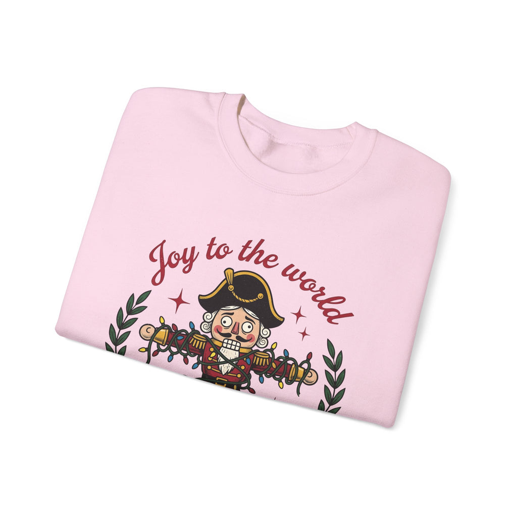 Nutcracker Illustration Sweatshirt Christmas Comedy Gift Women Caricature Sweatshirt Christmas Soldier Sweatshirt Xmas Fan Cartoon Sweatshirt Humor Graphic