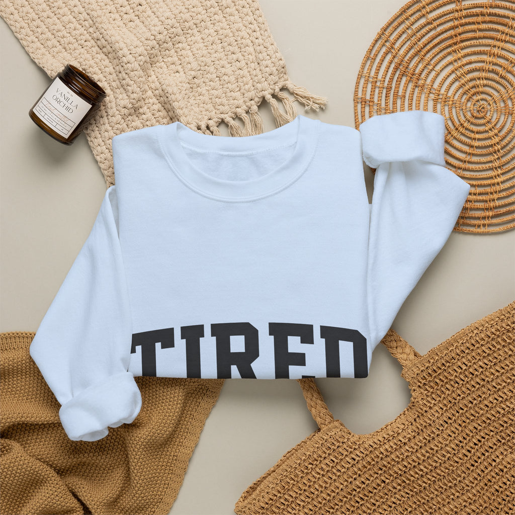 Varsity Block Text Sweatshirt Moms Parent Gift Women Bold Sweatshirt Lettering Sweatshirt Motherhood Fan Typography Sweatshirt Parenting Graphic Retro