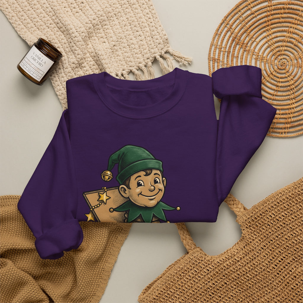 Elf Jack In The Box Christmas Holiday Gift Vintage Jack In The Box Christmas Sweatshirt