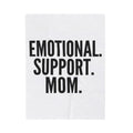 Thick Letters Blanket Moms Ladies Gift Women Sleek Blanket Typography Blanket Motherhood Fan Minimalist Blanket Woman Graphic Current Household