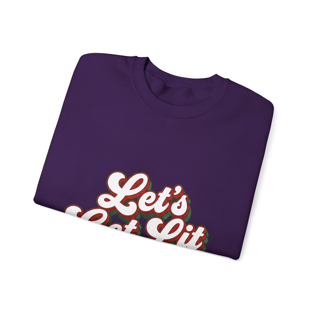 Festive Message Sweatshirt Christmas Fun Gift Women Joyful Sweatshirt Holiday Greeting Sweatshirt Christmas Fan Cheerful Sweatshirt Amusement Graphic Classic
