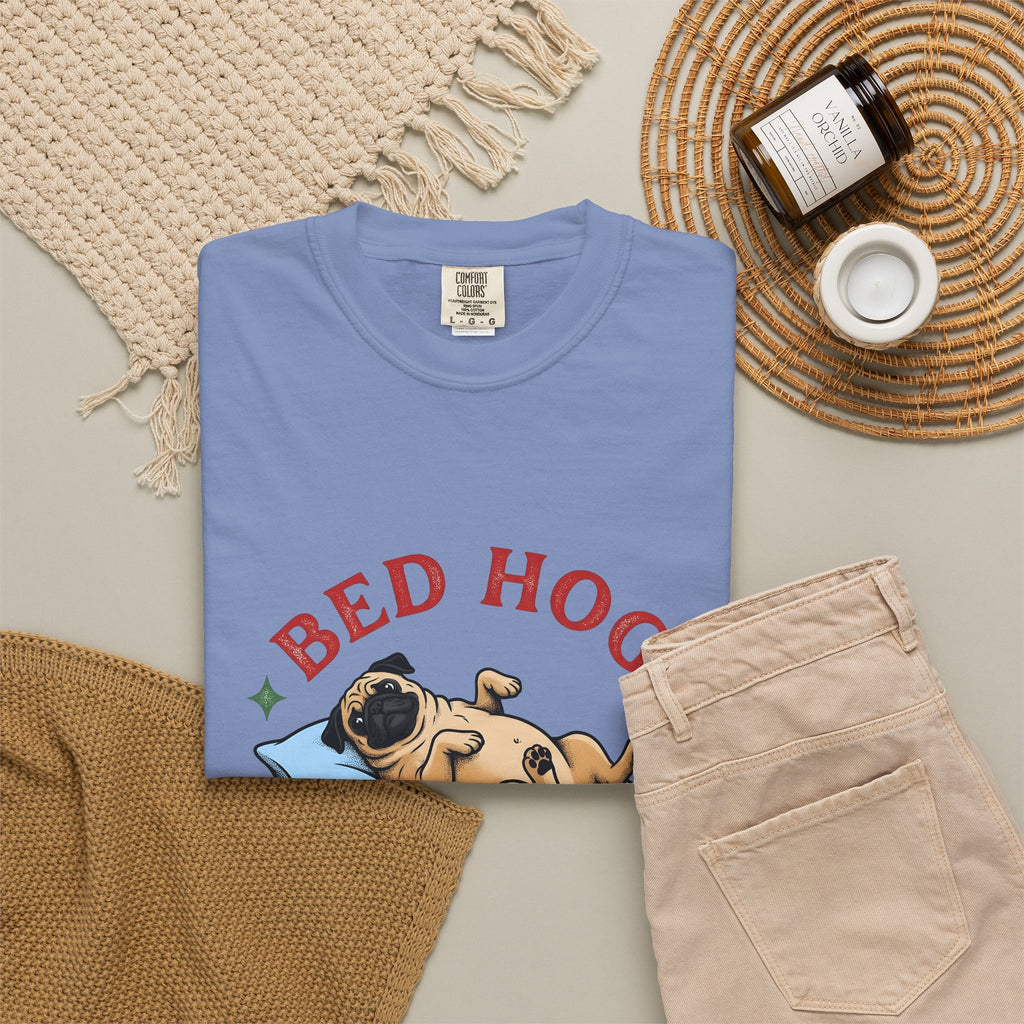 Pug Pet T-Shirt Dog Funny Gift Women Classic T-Shirt Puggle T-Shirt Dog Fan Retro T-Shirt Humor Graphic Line Art Plush Toy T-Shirt