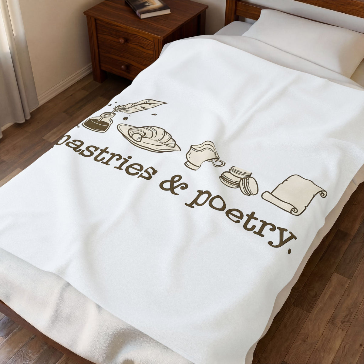 Dessert Coffee Cup Blanket Coffee Pastry Gift Women Cartoon Blanket Coffee Blanket Blanket Coffee Fan Coffee Art Blanket Bakery Graphic Geometric Sweet