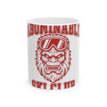 Abominable Snowman Face Mug Christmas Cold Gift Women Strong Mug Yeti Mug Xmas Fan Vintage Mug Frosty Graphic Antique Snow Goggles