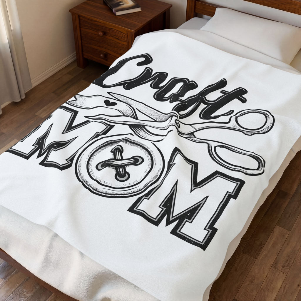 Tailor Scissors Blanket Moms Hobby Gift Women Pop Art Blanket Sewing Shears Blanket Mom Fan Sewing Graphic Blanket Rustic Knot Blanket