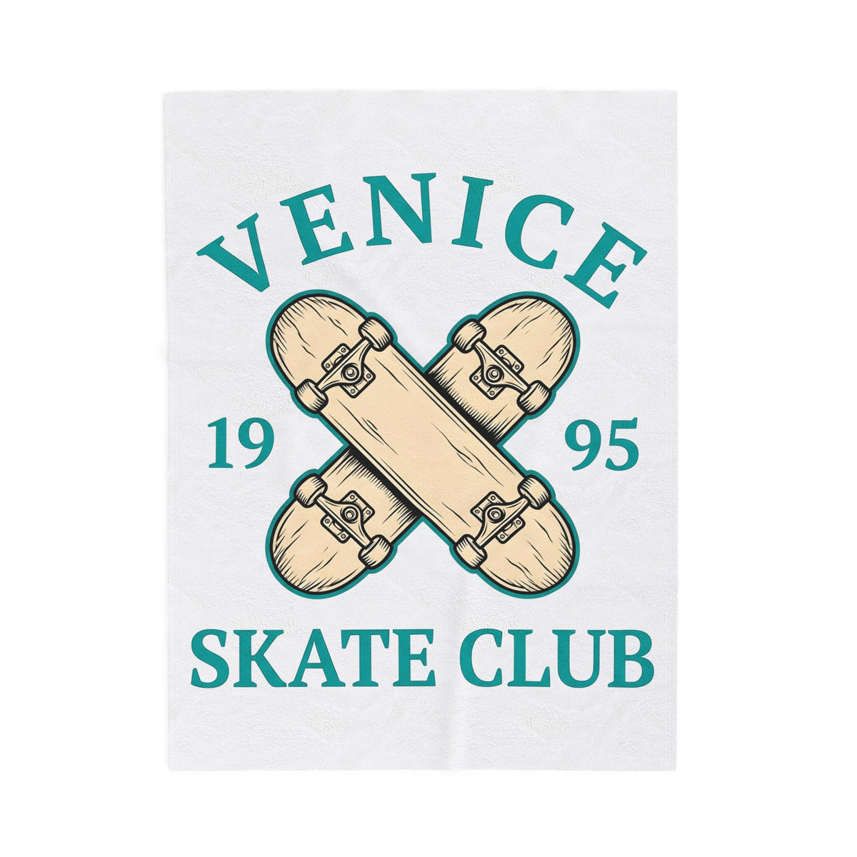 Crisscross Skateboards Blanket Skateboarding Casual Wear Gift Women Line Art Blanket Skateboard Blanket Skater Enthusiast Illustration Blanket