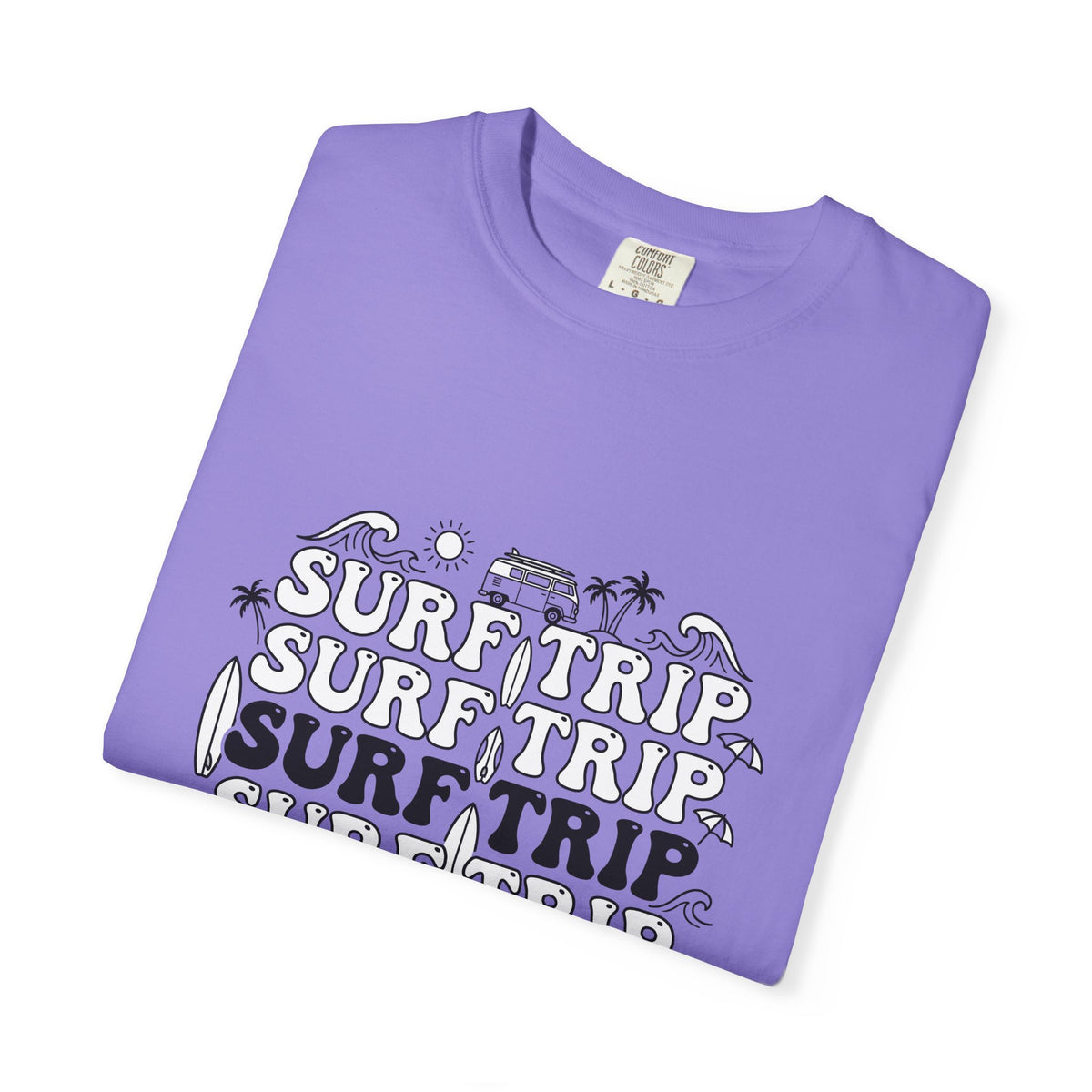 Surfboard Design T-Shirt Surfing Coastal Gift Women Vintage T-Shirt Board T-Shirt Surfer Enthusiast Retro T-Shirt Seaside Graphic Sketch Palm Leaf