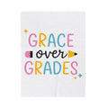 Pencil Graphic Blanket Teachers School Gift Women Playful Blanket Illustration Blanket Educator Enthusiast Whimsical Blanket Classroom Graphic