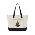 Christmas Tree Christmas Holiday Gift Farmhouse Fir Christmas Fan Rustic Seasonal Vintage Red Bow Tote Bag