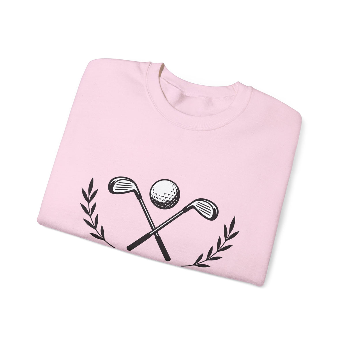 Golf Clubs Golf Camping Gift Simple Golfing Golfer Enthusiast Minimalist Outdoor Retro Golf Ball Sweatshirt