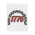Vintage Numbers Blanket America Patriotic Gift Women Retro Blanket Typography Blanket American Enthusiast Vintage Blanket Star Graphic Distressed