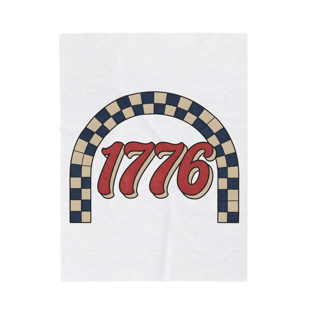 Vintage Numbers Blanket America Patriotic Gift Women Retro Blanket Typography Blanket American Enthusiast Vintage Blanket Star Graphic Distressed