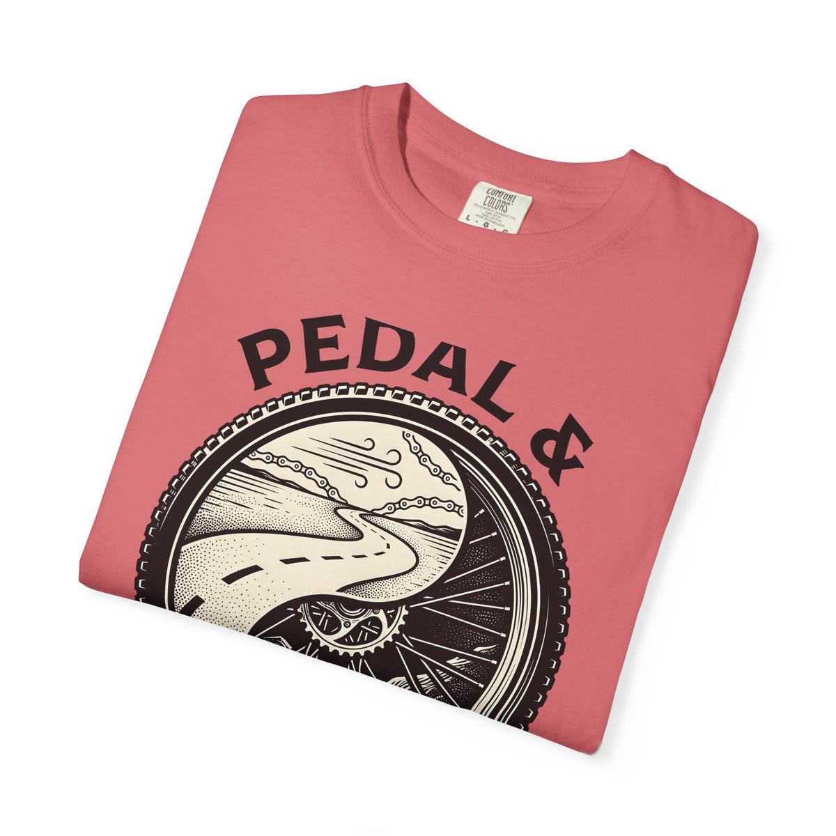 Biking Wheel T-Shirt Cycling Journey Gift Women Heritage T-Shirt Spokes T-Shirt Cyclist Enthusiast Vintage T-Shirt Travel Graphic Nostalgic