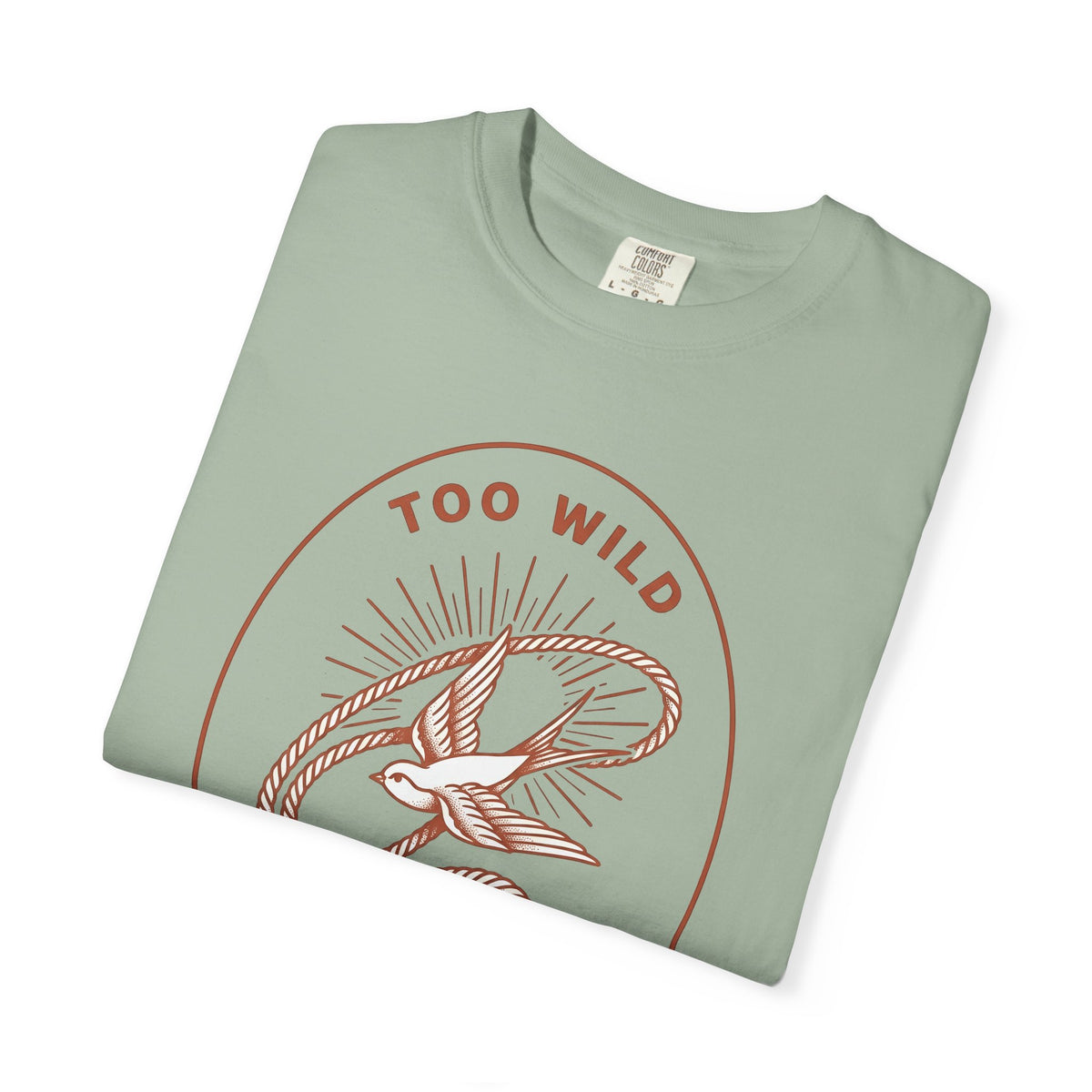 Swallow Bird Rope T-Shirt Cowgirl Adventure Gift Women Vintage T-Shirt Lariat T-Shirt Cowboy Fan Retro T-Shirt Explorer Graphic Western Sunburst