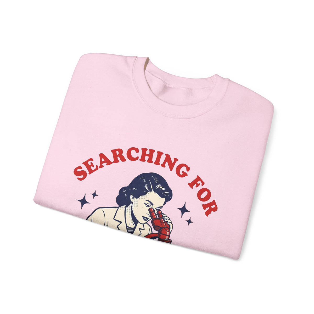 Scientist Magnifier Sweatshirt Funny Jokes Gift Women Hand Drawn Sweatshirt Lab Sweatshirt Humor Fan Illustrated Sweatshirt Pun Graphic Cartoon Twinkles Sweatshirt