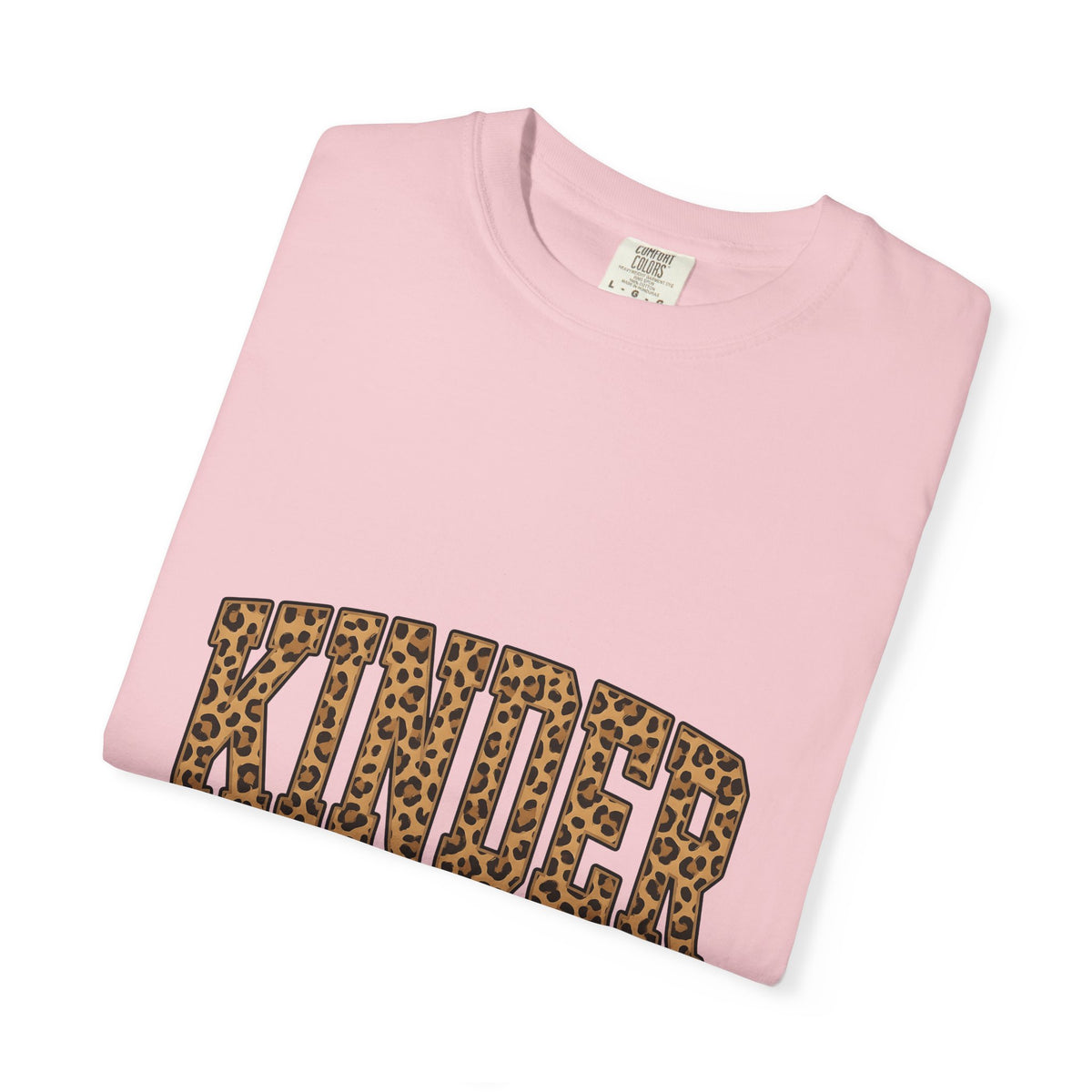 Leopard Spots Font T-Shirt Teachers School Gift Women Thick T-Shirt Typography T-Shirt Educator Enthusiast Bold T-Shirt Academic Graphic Classic