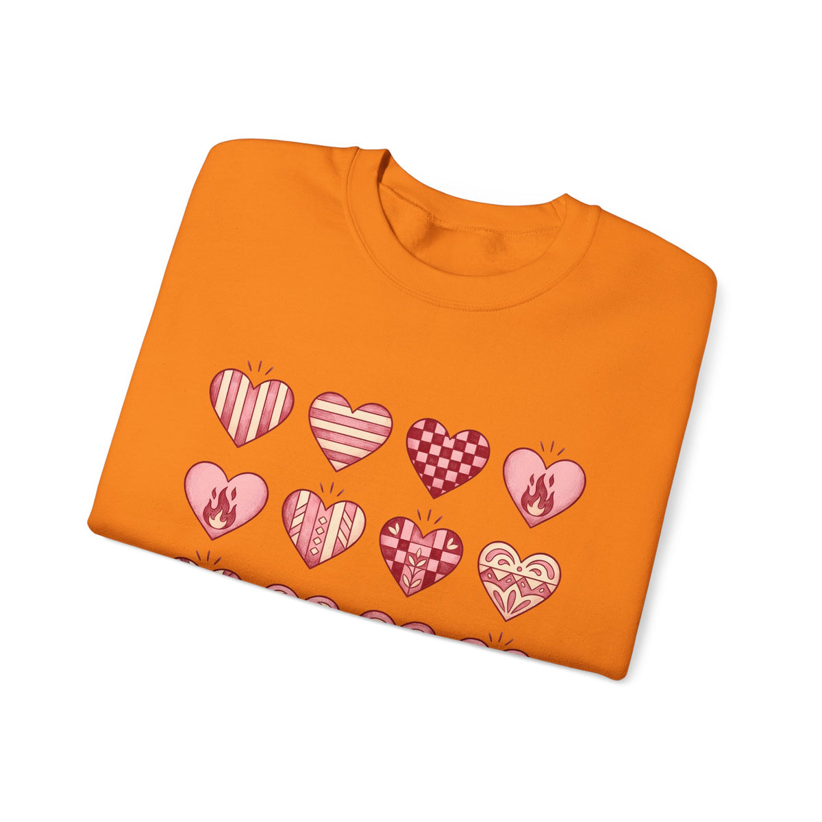 Love Heart Sweatshirt Boho Chic Romance Gift Women Tribal Sweatshirt Heart Sweatshirt Bohemian Enthusiast Tribal Sweatshirt Valentine Graphic Old School Bloom