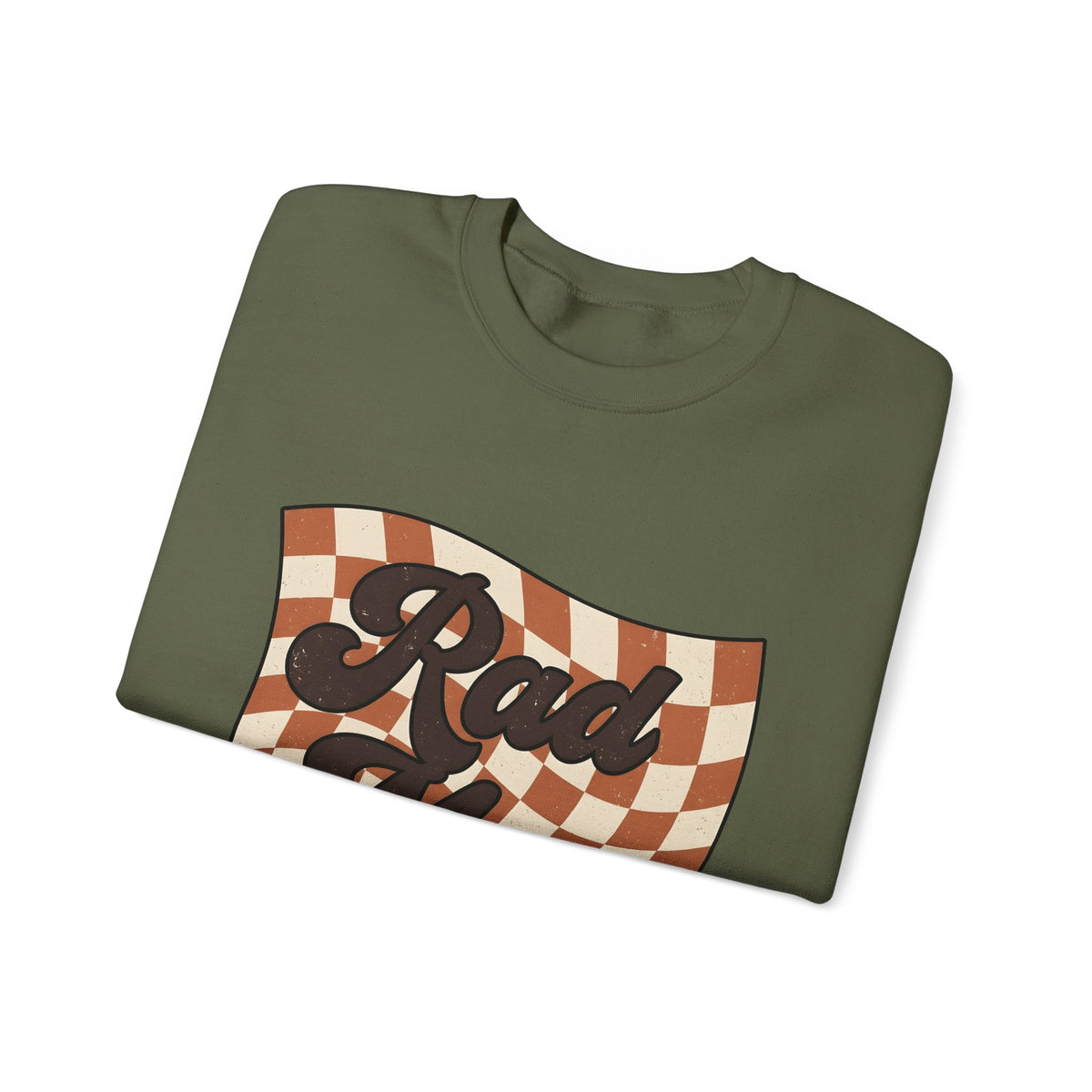 Checkered Flag Sweatshirt Moms Family Gift Women Retro Sweatshirt Racing Flag Sweatshirt Motherhood Fan Vintage Sweatshirt Sweatshirt Clan Graphic Vintage Wavy