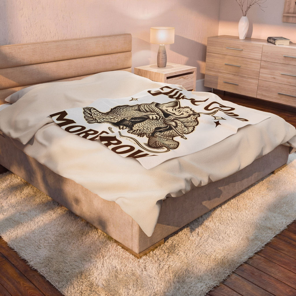 Bat Needlework Blanket Cute Crafts Gift Women Vintage Blanket Embroidery Blanket Adorable Fan Retro Blanket Crafting Graphic Doodle Wool Ball