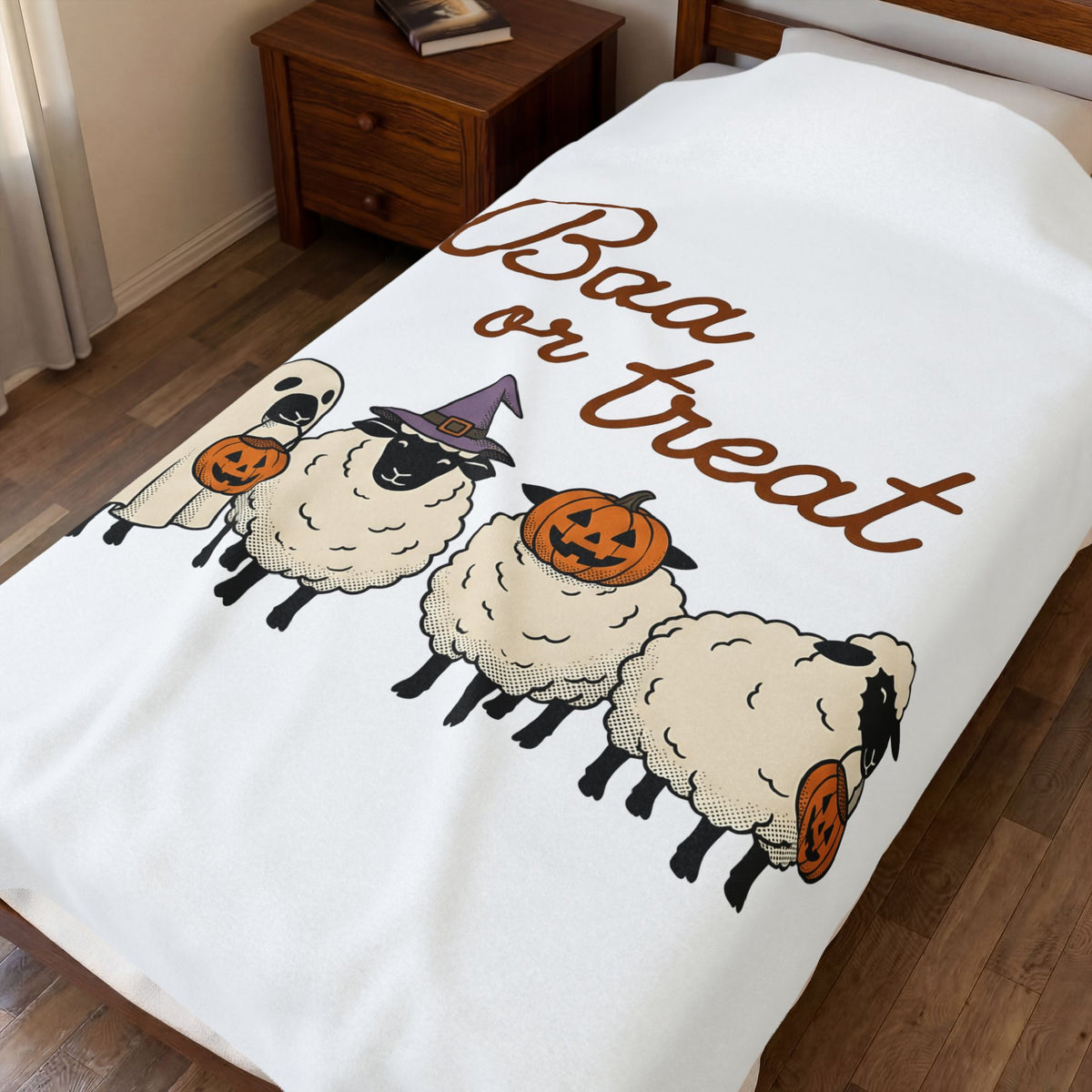 Sheep Costume Halloween Animal Gift Cartoon Sheep Costume Halloween Fan Toon Creature Vintage Blanket