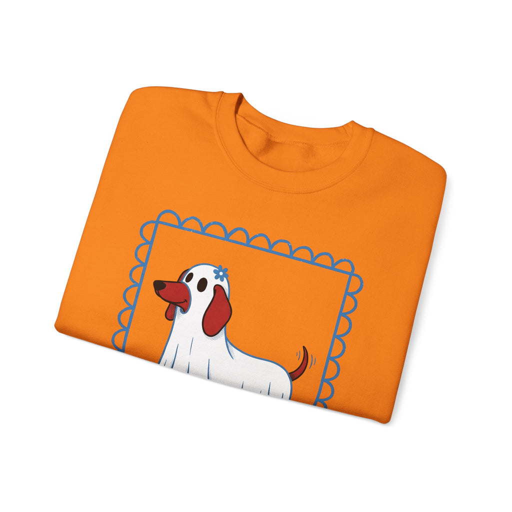 Dachshund Ghost Halloween Dog Gift Cartoon Wiener Sweatshirt