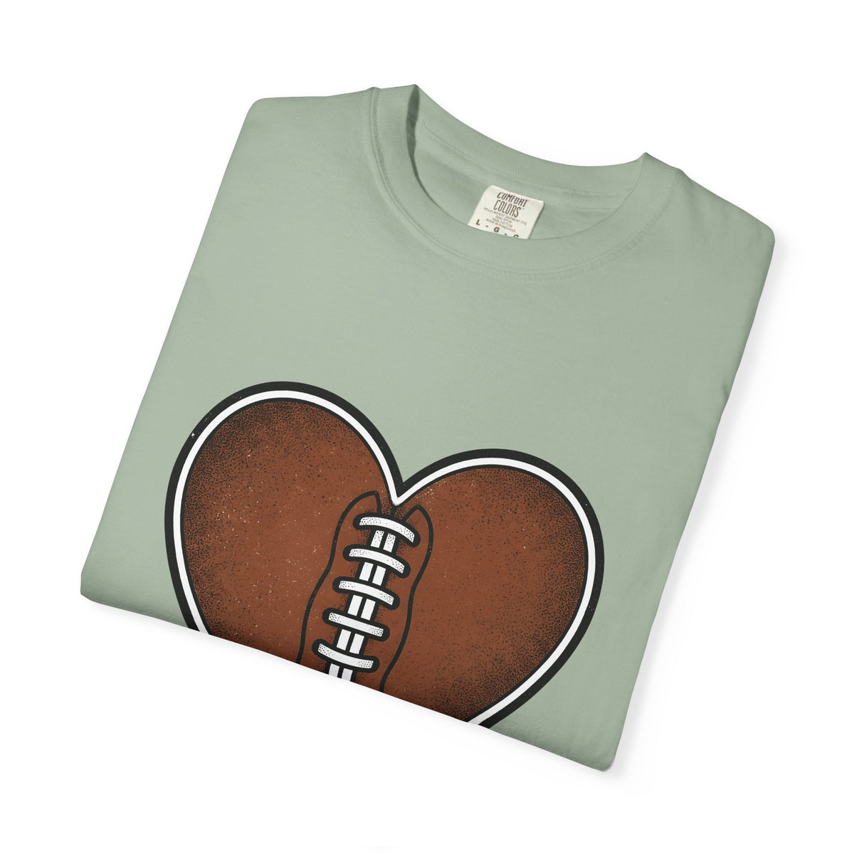 Football Love T-Shirt Moms Fitness Gift Women Line Art T-Shirt Soccer T-Shirt Mom Enthusiast Football T-Shirt Fitness Graphic Cartoon Seam T-Shirt