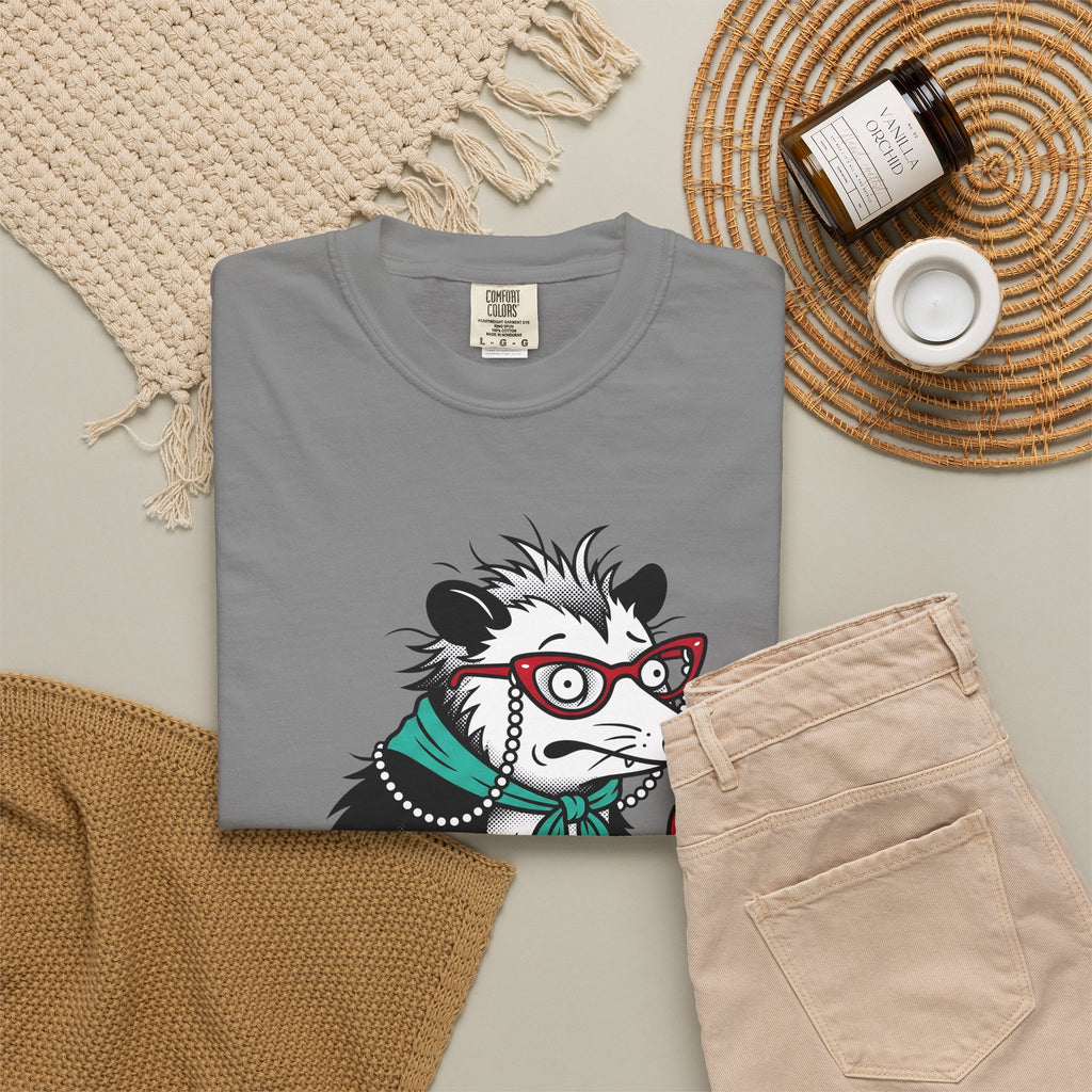 Opossum Possum Wildlife Gift Comic Possum Opossum Fan Opossum Wildlife T-Shirt