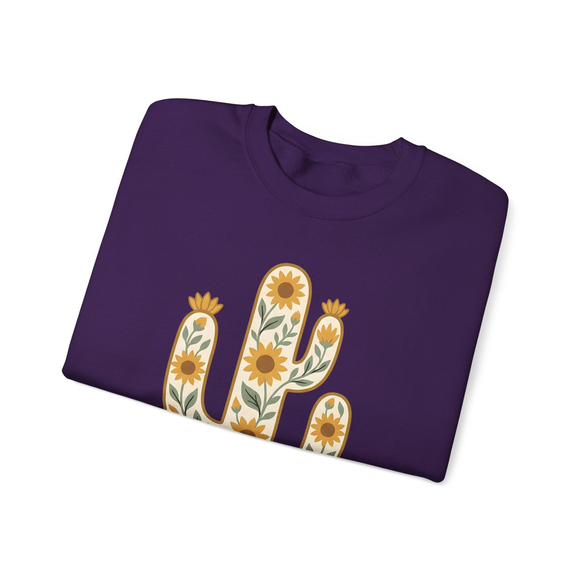 Prickly Flower Sweatshirt Cowgirl Cowboy Gift Women Vintage Sweatshirt Thorn Sweatshirt Rancher Fan Retro Sweatshirt Rodeo Graphic Sketch Sunflower Sweatshirt