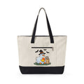 Duck Dress Tote Bag Animals Holiday Gift Women Charming Tote Bag Duckling Tote Bag Creature Fan Fowl Tote Bag Christmas Graphic Animated Candy Tote Bag