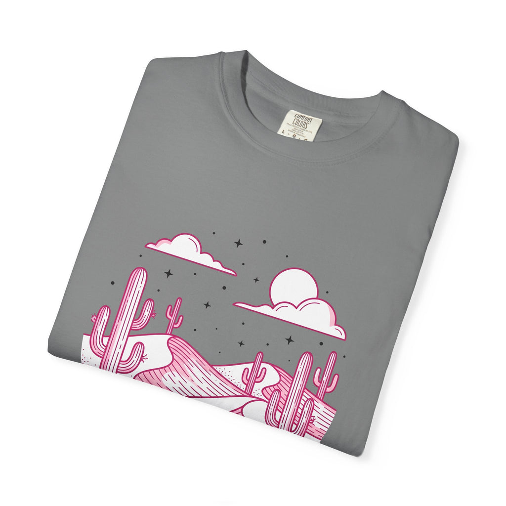 Desert Plant Desert Wilderness Gift Modern Cactus Desert Fan Succulent Wilderness Line T-Shirt