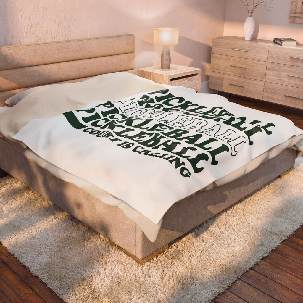 Pickleball Words Blanket Pickleball Workout Gift Women Throwback Blanket Pickleball Terms Blanket Paddleball Fan Vintage Blanket Fitness Graphic