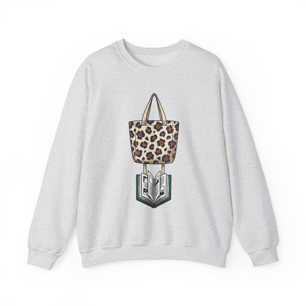 Leopard Sweatshirt Sweatshirt Teachers Literacy Gift Women Rustic Sweatshirt Tote Sweatshirt Educator Enthusiast Country Sweatshirt Reading Graphic Simple Book