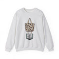 Leopard Sweatshirt Sweatshirt Teachers Literacy Gift Women Rustic Sweatshirt Tote Sweatshirt Educator Enthusiast Country Sweatshirt Reading Graphic Simple Book