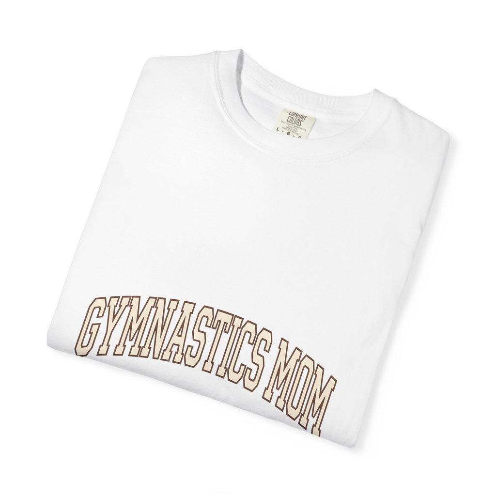 Varsity College Text T-Shirt Moms Team Gift Women Sporty T-Shirt College Lettering T-Shirt Motherhood Fan Athletic T-Shirt Squad Graphic Retro