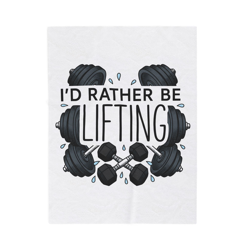 Weight Graphic Blanket Fitness Workout Gift Women Strong Blanket Weightlifting Blanket Gym Enthusiast Bold Blanket Exercise Graphic Sketch Weights