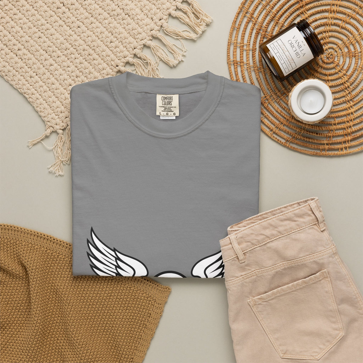 Winged Eye T-Shirt Cute Mythical Gift Women Outline Drawing T-Shirt Eye Symbol T-Shirt Adorable Fan Symbolic T-Shirt Magical Graphic Basic Wings
