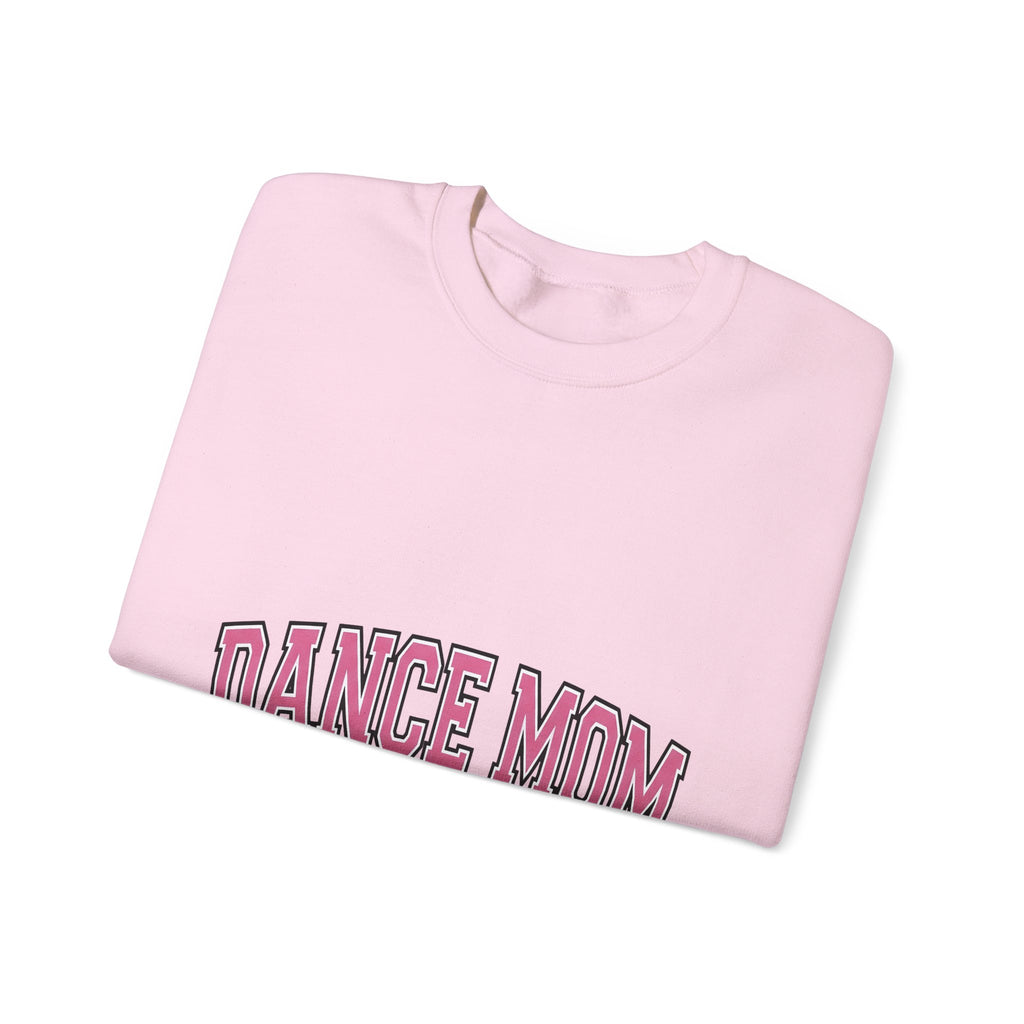 Varsity Font Sweatshirt Mom Ballet Gift Women Heavy Sweatshirt Lettering Sweatshirt Mother Fan Bold Sweatshirt Pointe Graphic Classic Rounded Shape Sweatshirt