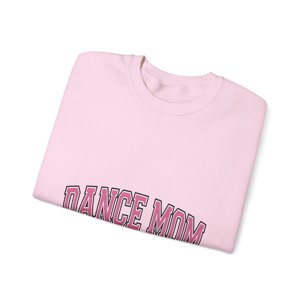 Varsity Font Sweatshirt Mom Ballet Gift Women Heavy Sweatshirt Lettering Sweatshirt Mother Fan Bold Sweatshirt Pointe Graphic Classic Rounded Shape Sweatshirt