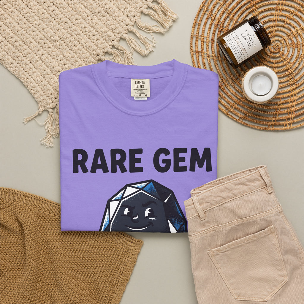 Jewel Icon Christmas Satire Gift Animation Gemstone Xmas Fan Cartoon Parody Classic Crimson Knot T-Shirt
