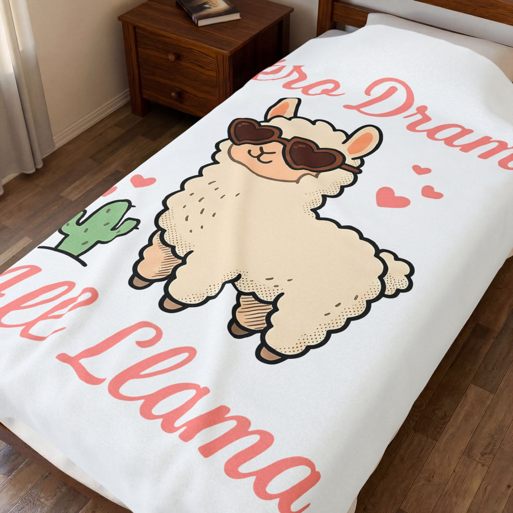 Alpaca Eyewear Blanket Funny Fauna Gift Women Whimsical Blanket Sunglasses Blanket Humor Fan Spectacles Blanket Wildlife Graphic Illustrated