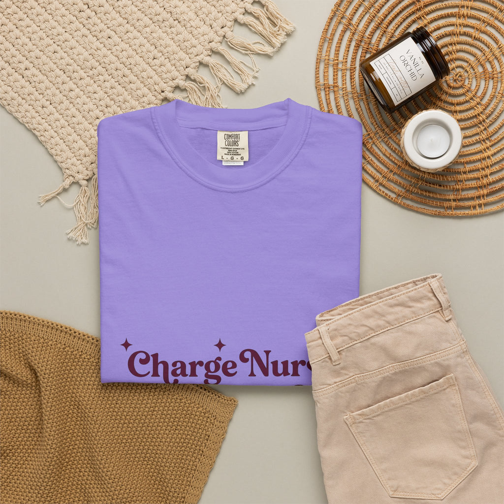 Nurse Script T-Shirt Nurse Health Gift Women Cute T-Shirt Script T-Shirt