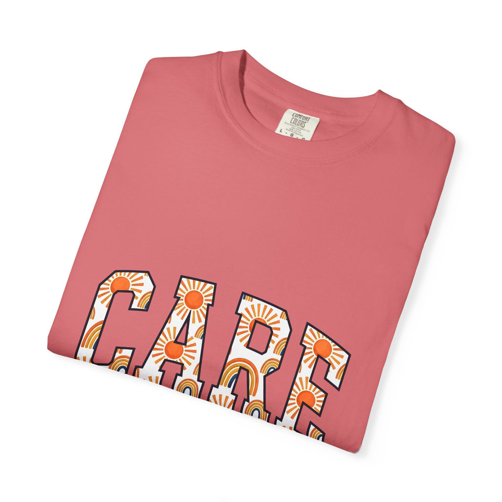 University Lettering T-Shirt Nurses Gratitude Gift Women Hippie T-Shirt College Lettering T-Shirt Nurse Enthusiast Bohemian T-Shirt Appreciation