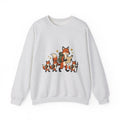 Fox Group Sweatshirt Moms Camping Gift Women Sweet Sweatshirt Foxes Sweatshirt Motherhood Fan Cute Sweatshirt Outdoor Graphic Classic Daypack Sweatshirt