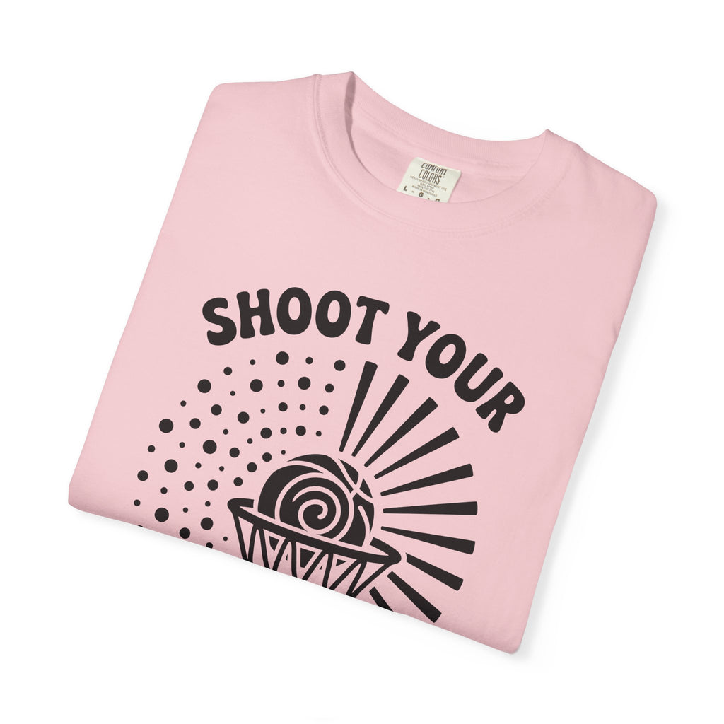 Basketball Hoop T-Shirt Basketball Motivation Gift Women Bold T-Shirt Basketball Net T-Shirt Basketball Fan Graphic T-Shirt Inspirational Graphic