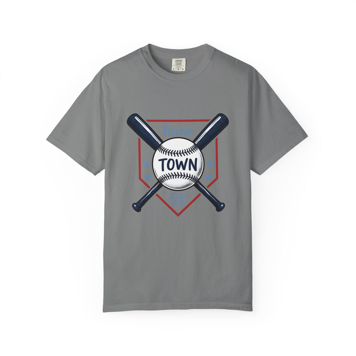 Baseball Graphic T-Shirt America/4th Of July Sports Gift Women Vintage T-Shirt Baseball T-Shirt Patriot Fan Distressed T-Shirt Athletic Graphic