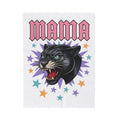 Panther Head Blanket Moms Animal Gift Women Bold Blanket Leopard Blanket Mother Fan Graphic Design Illustration Retro Stars Blanket
