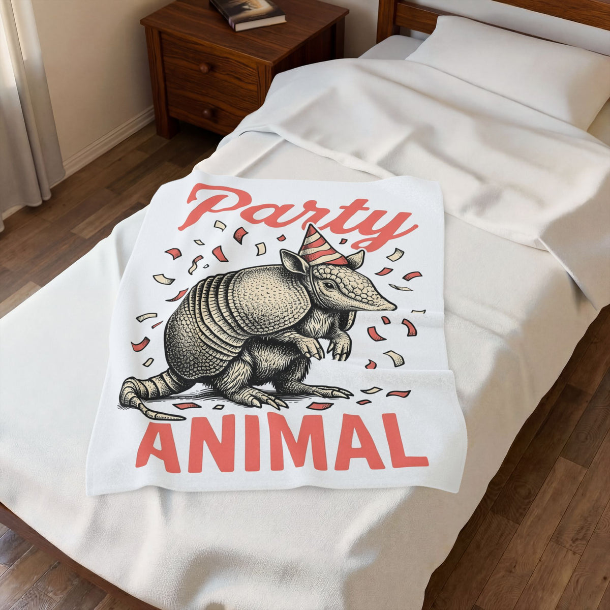 Armadillo Birthday Hat Blanket Cowgirl Celebration Gift Women Sketch Blanket Dillo Blanket Cowgirl Fan Drawing Graphic Retro Glitter Blanket